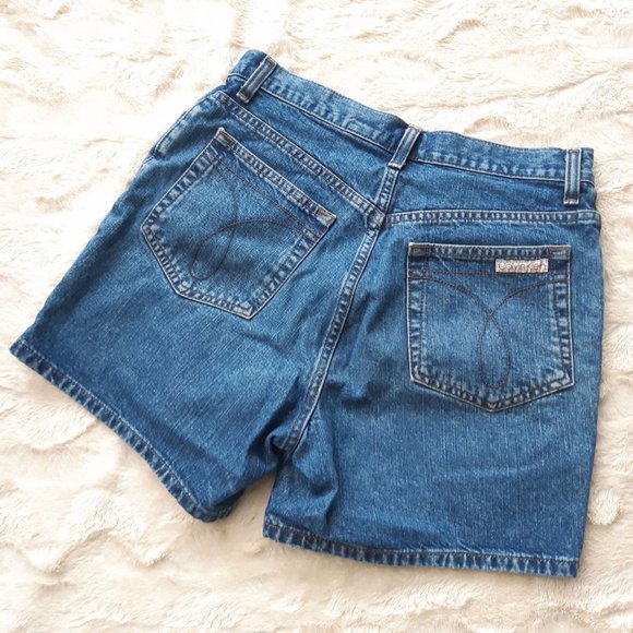 Calvin Klein Jeans Pants - vintage Calvin Klein high waist denim shorts